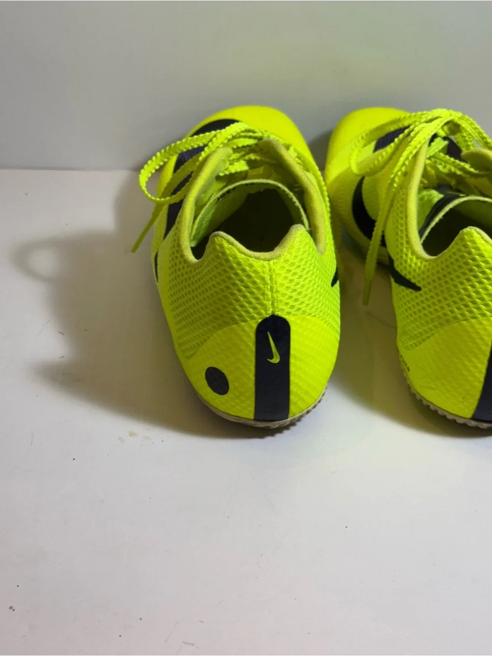Nike Zoom Rival Sprint Track Shoes Volt Neon Womens 6.5 No Spikes